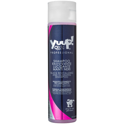 Yuup! Professional Revitalizing & Glossing Shampoo - Glossing Shampoo for Coats and Dark Fur, Concentrate 1:20