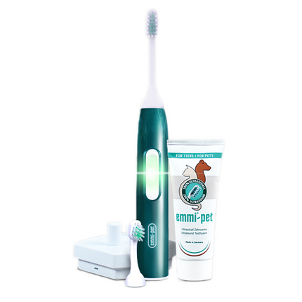 Emmi - Pet 2.0 Basic Set - ultrasonic toothbrush for dogs, generation