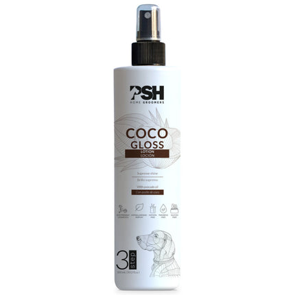 PSH Daily Beauty Coco Gloss Mist - lightweight leave-in conditioner for coarse and rough fur of dogs and cats