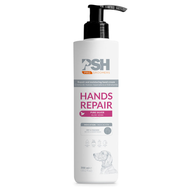 PSH Hands Repair Cream - moisturizing and antibacterial hand cream with silver