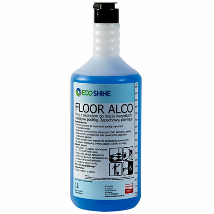 Eco Shine Floor Alco - universal, scented, highly foaming alcohol-based floor cleaning liquid