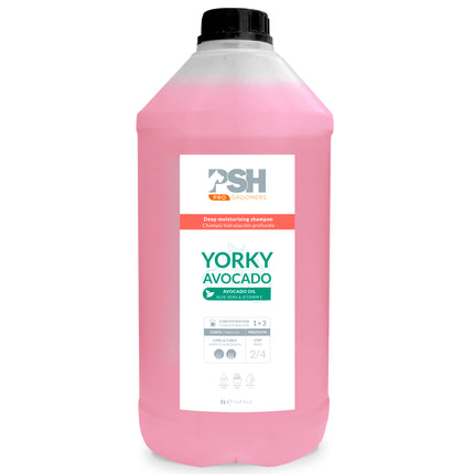 PSH Pro Yorky Avocado Shampoo - moisturizing shampoo for long and curly fur, concentrate 1:3