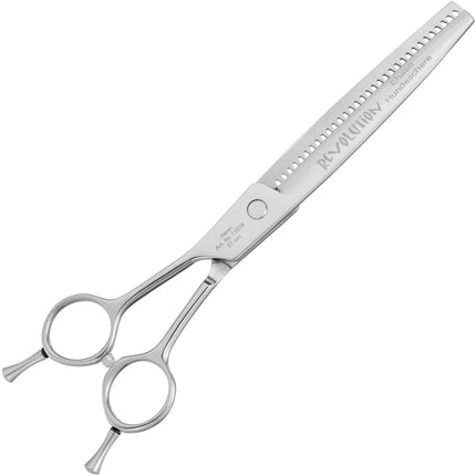 Ehaso Revolution Lefty Thinning - professional single-sided thinning shears, left-handed, best Japanese steel, 32 teeth