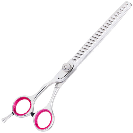 Geib Entree Lefty Chunker - high-quality single-sided thinning shears made of Japanese stainless steel, left-handed - 21 teeth