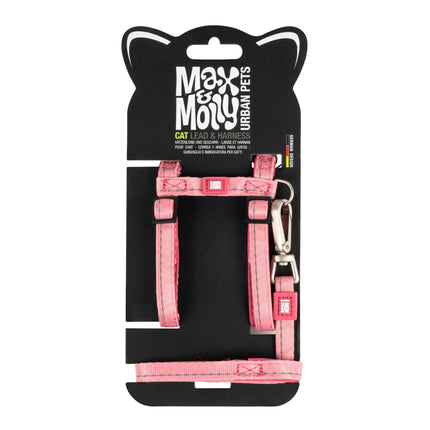 Max&Molly Cat Lead & Harness Set Matrix 2.0 - harness and leash set for cats, with neoprene lining