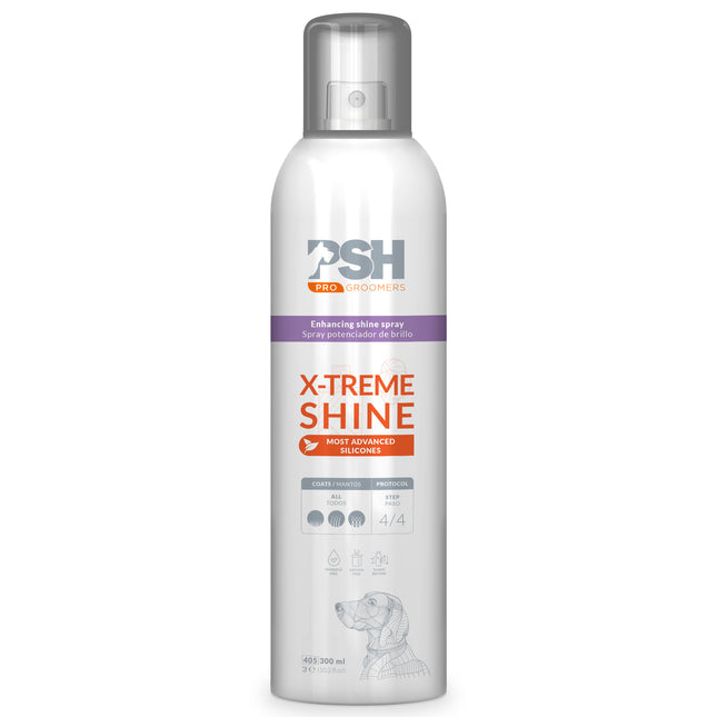 PSH Pro X - Treme Shine Spray - intensive fur shining spray