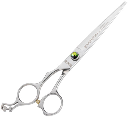 Ehaso Revolution Professional Left-Handed Straight Scissors - professional straight scissors made of the highest quality, hard Japanese steel, left-handed