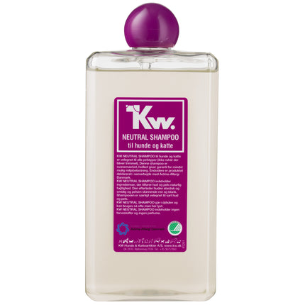 KW Neutral Shampoo - hypoallergenic shampoo for sensitive skin of dogs and cats, concentrate 1:3