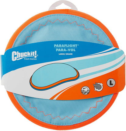 Chuckit! Paraflight - ultra-lightweight frisbee for dogs, floats on water