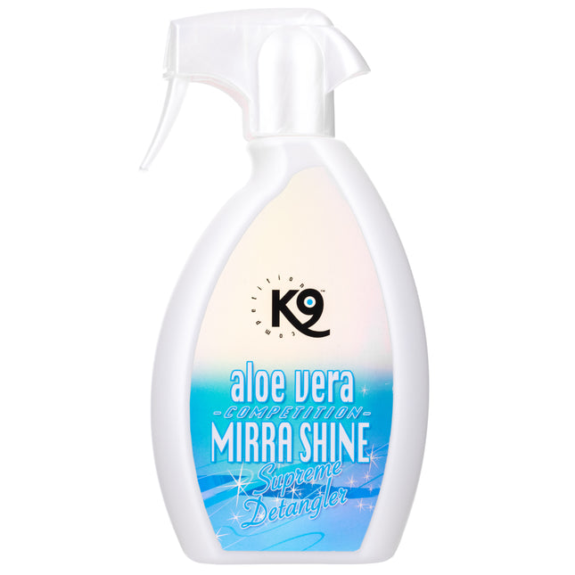 K9 Horse Mirra Shine Spray - anti-static shine spray that makes brushing easier, for dogs and horses