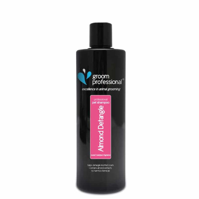 Groom Professional Almond Detangle Shampoo - almond shampoo for dogs that facilitates detangling, concentrate 1:10