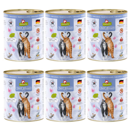 GranataPet DeliCatessen Tuna & Duck - grain-free wet food for cats, tuna and duck