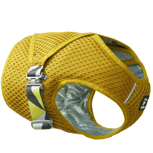 Hurtta Cooling Wrap Turmeric - cooling vest for dogs, mustard - 75 - 85cm