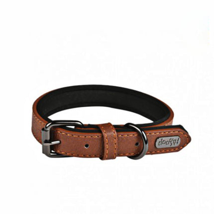 Doogy Classic Collar - classic eco-leather collar for dogs