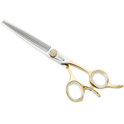 Chris Christensen Artisan Professional Thinning - professional, hand-forged thinning shears made of Japanese stainless steel, 46 teeth