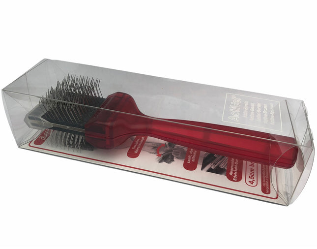 ActiVet Pro Brush Mat Zapper - very tough, double-sided, and flexible brush for removing tangles - small 4.5cm