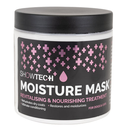 Show Tech+ Moisture Mask - revitalizing and moisturizing mask for dogs and cats, dry, brittle, and damaged fur, concentrate 1:10