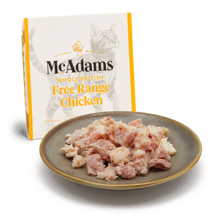 McAdams Free Range Chicken Cat - wet food for cats, free-range chicken