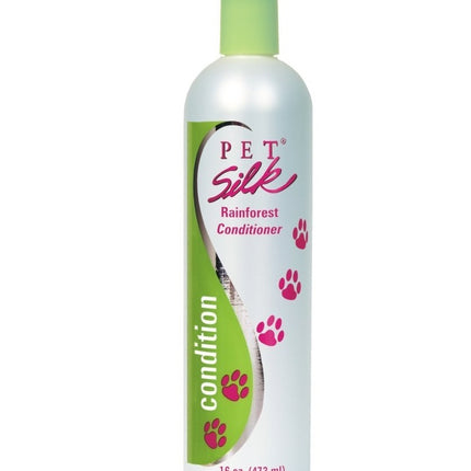 Pet Silk Rainforest Conditioner - moisturizing conditioner with proteins for all coat types, with a tropical scent, concentrate 1:16