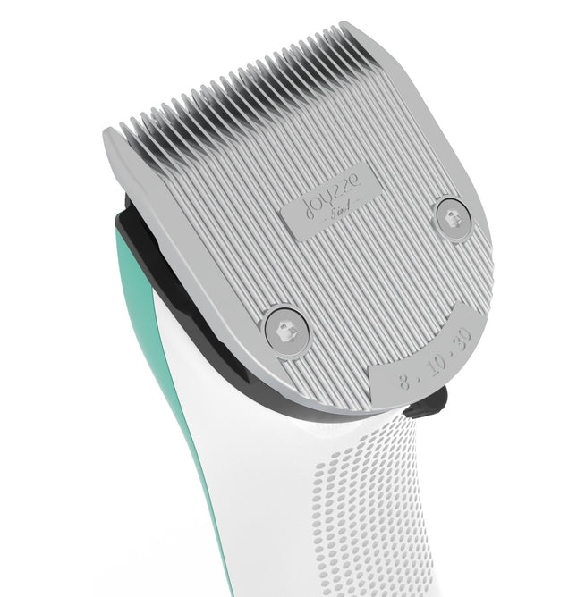 Joyzze Hornet Cordless Clipper - wireless clipper with adjustable blade and 3 attachments, turquoise