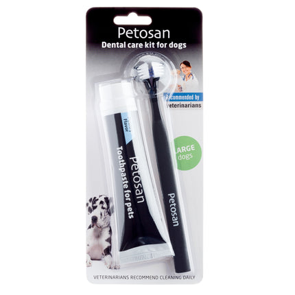 Petosan Teeth Cleaning Kit for Large Breed Dogs