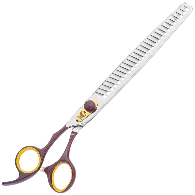 Geib Avanti Comfort Plus Lefty Chunker 8.5 - 8.5 single-sided thinning shears for left-handed users, 26 teeth