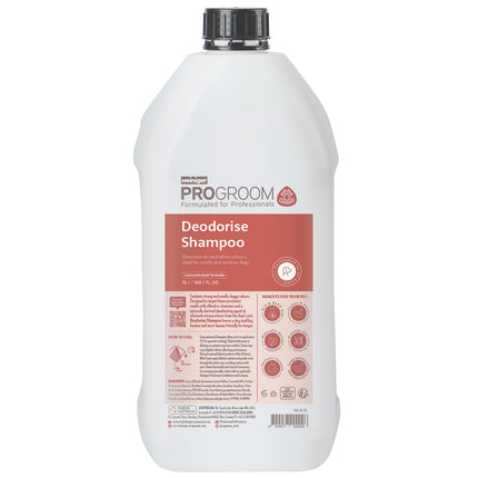 ProGroom Deodorizing Shampoo - dog shampoo that eliminates unpleasant odors, concentrate 1:6