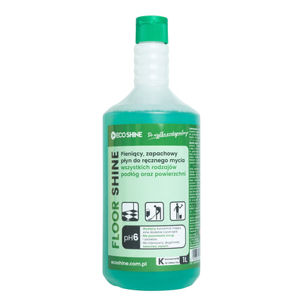 Eco Shine Floor Shine - scented floor cleaning liquid, concentrate