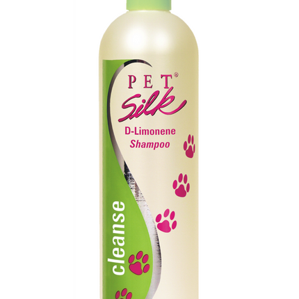 Pet Silk D - Limonene Shampoo - flea and tick repellent shampoo for dogs, soothes irritation from bites, concentrate 1:16