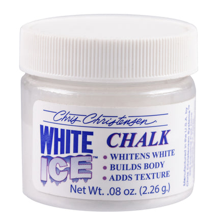 Chris Christensen Ice Chalk - powder, conceals discoloration and adds texture to the coat