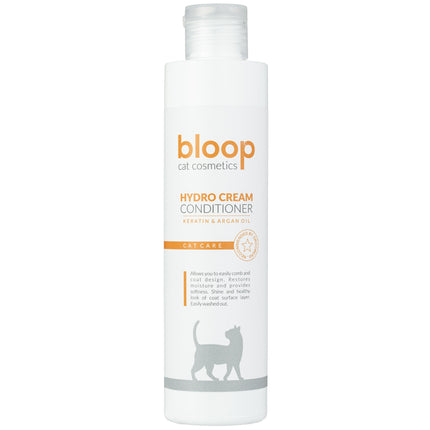 Bloop Hydro Cream Conditioner - conditioner for long-haired cats with keratin and argan oil