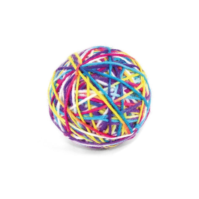 Record Cat Ball - cat ball, wool ball with a rattle