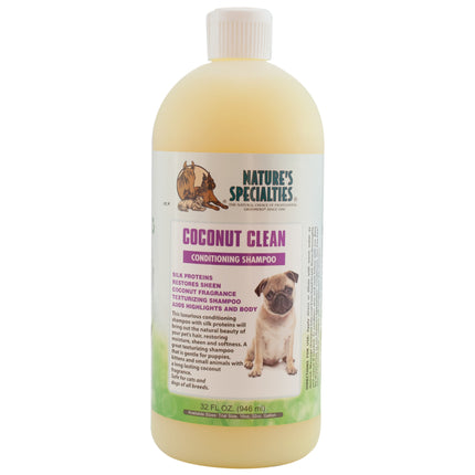 Nature's Specialties Coconut Clean Shampoo - silk shampoo for dogs and cats, concentrate 1:16