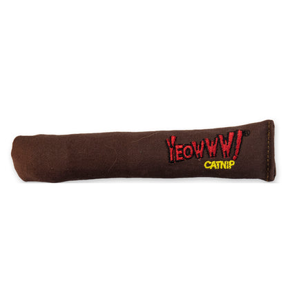 Yeowww! Cigar Cat Toy - cat toy with organic catnip, cigar shape