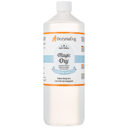 DezynaDog Magic Dry Spray - drying spray that speeds up fur drying