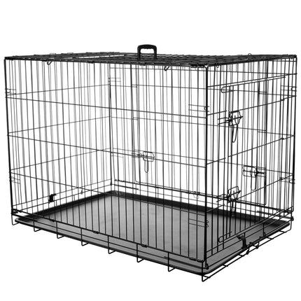 Flamingo Nyo - metal dog cage with lift-up doors, XXL: