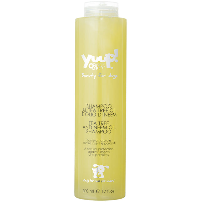 Yuup! Home Tea Tree and Neem Oil Shampoo - shampoo that protects against ticks and fleas