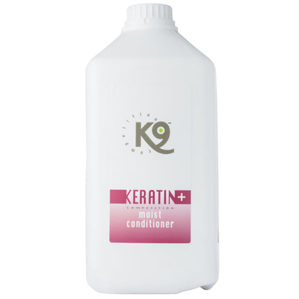 K9 Keratin+ Moist Conditioner - intensely moisturizing conditioner for dog and cat fur, with keratin, concentrate 1:40 - 2.7L