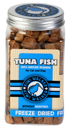 Kiwi Walker Snacks Tuna - 100% tuna, freeze-dried, natural treats for dogs and cats