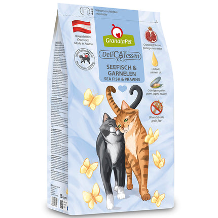 GranataPet DeliCatessen Sea Fish & Prawn - grain-free cat food, fish and shrimp