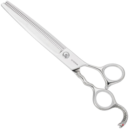 Yento Cobra Thinning - high-quality, professional single-sided thinning shears with cobalt addition, 48 teeth, decorative handle