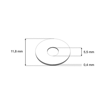 Gear wheel pad for Aesculap FAV5 (GT306), Favorita II (GT104) clippers