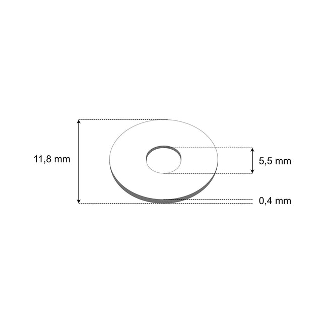 Gear wheel pad for Aesculap FAV5 (GT306), Favorita II (GT104) clippers