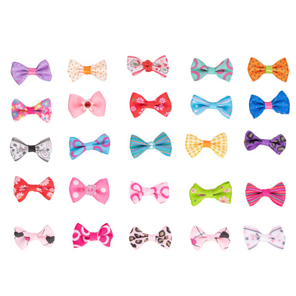 Bow Tie Hair Ties for Dogs Blovi pcs., mix of patterns