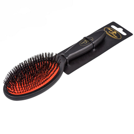 Jean Peau Professional Brush - high-quality brush with natural boar bristles, for short-haired breeds