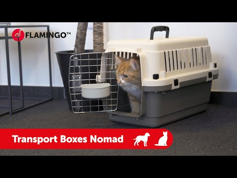 Flamingo Nomad IATA XXL Transport Box - Dog Carrier with Wheels