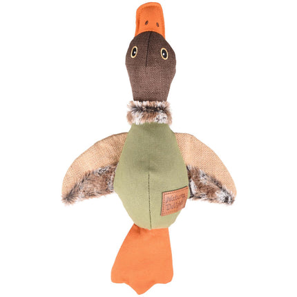 Flamingo Natura Delight Duck - crinkly, wild duck with a squeaker