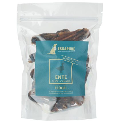 Escapure Duck Wings - natural dog treats, dried duck wings