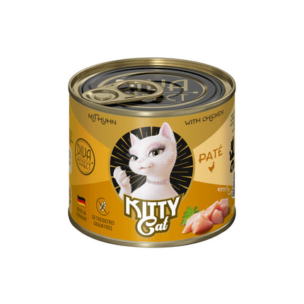 Kitty Cat Chicken Pâté - grain-free wet food, pâté for cats, with chicken