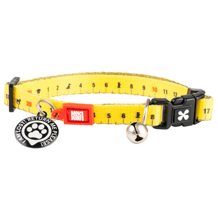 Max&Molly GOTCHA! Smart ID Cat Collar Ruler - colorful collar for cats with a smart Tag pendant